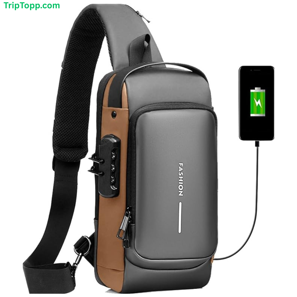 Anti Theft Cross Body Bag