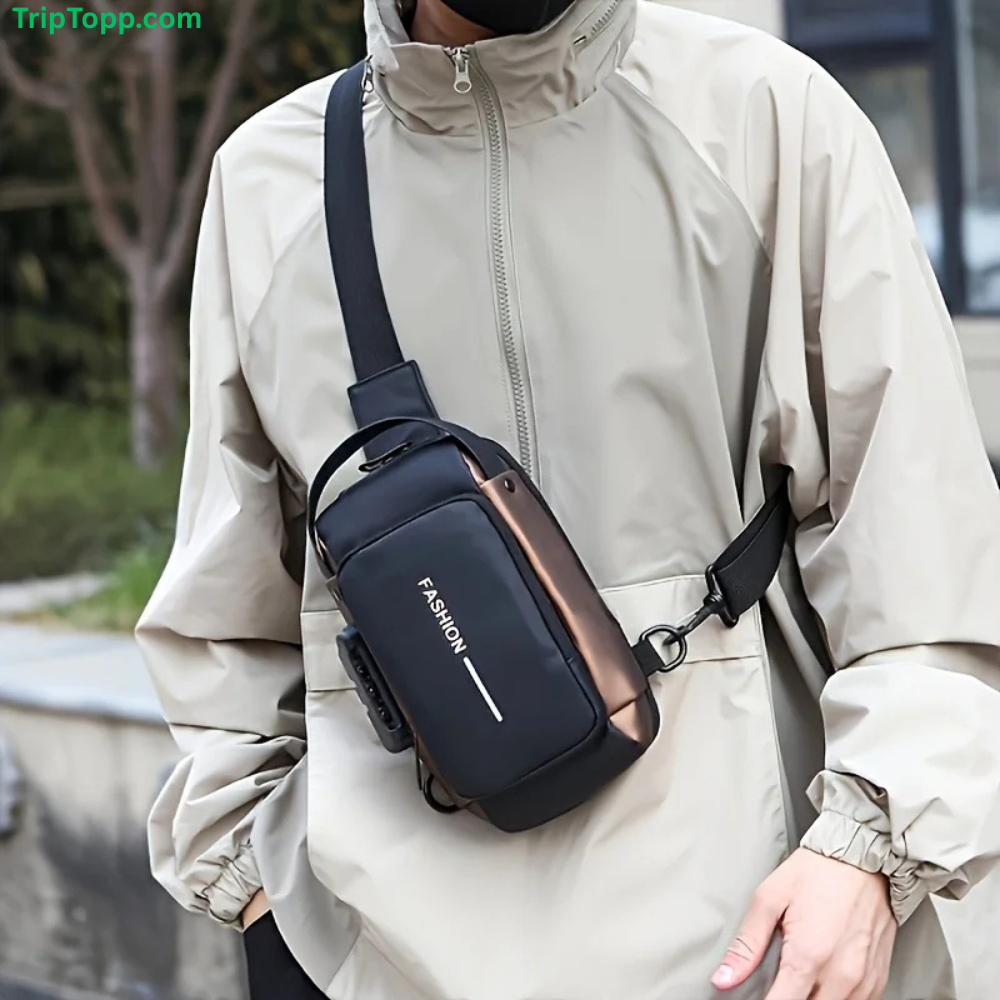 Anti Theft Cross Body Bag