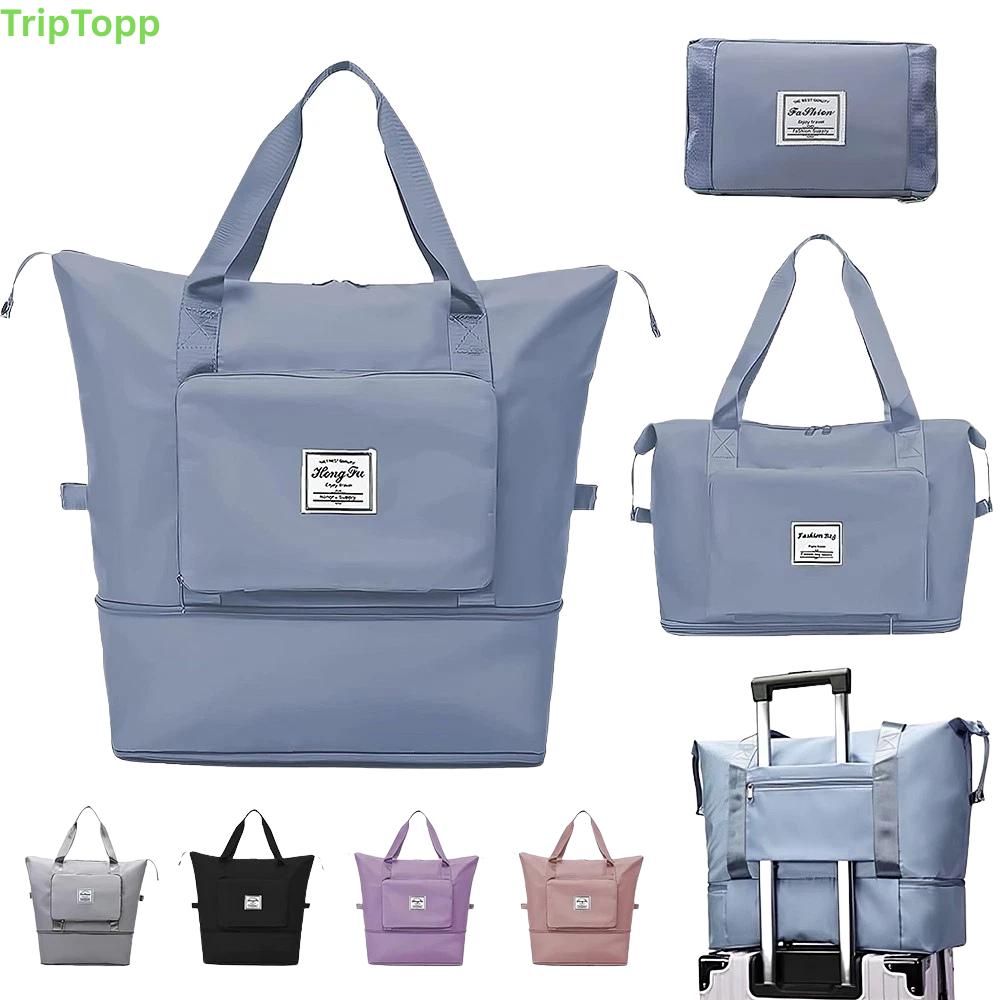 Foldable Carry-On Travel Duffle Bag