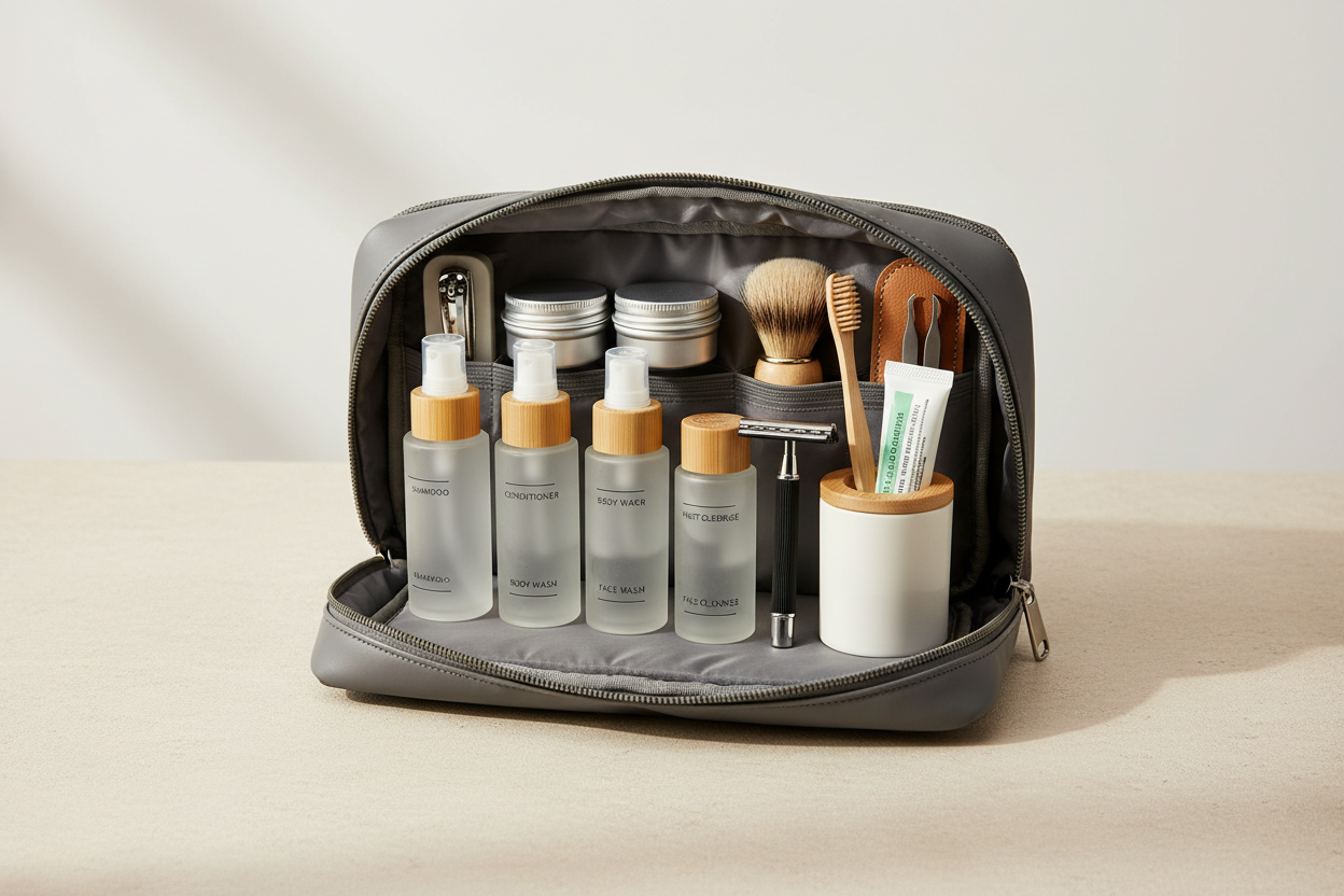 Travel toiletries