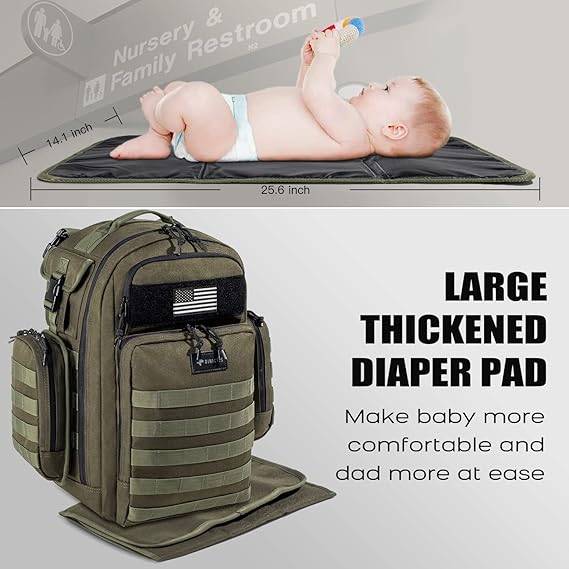 Dad Tactical Backpack Diaper