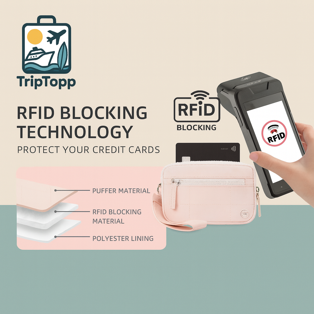 RFID Wallet Wristlet