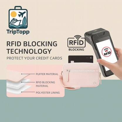 RFID Wallet Wristlet