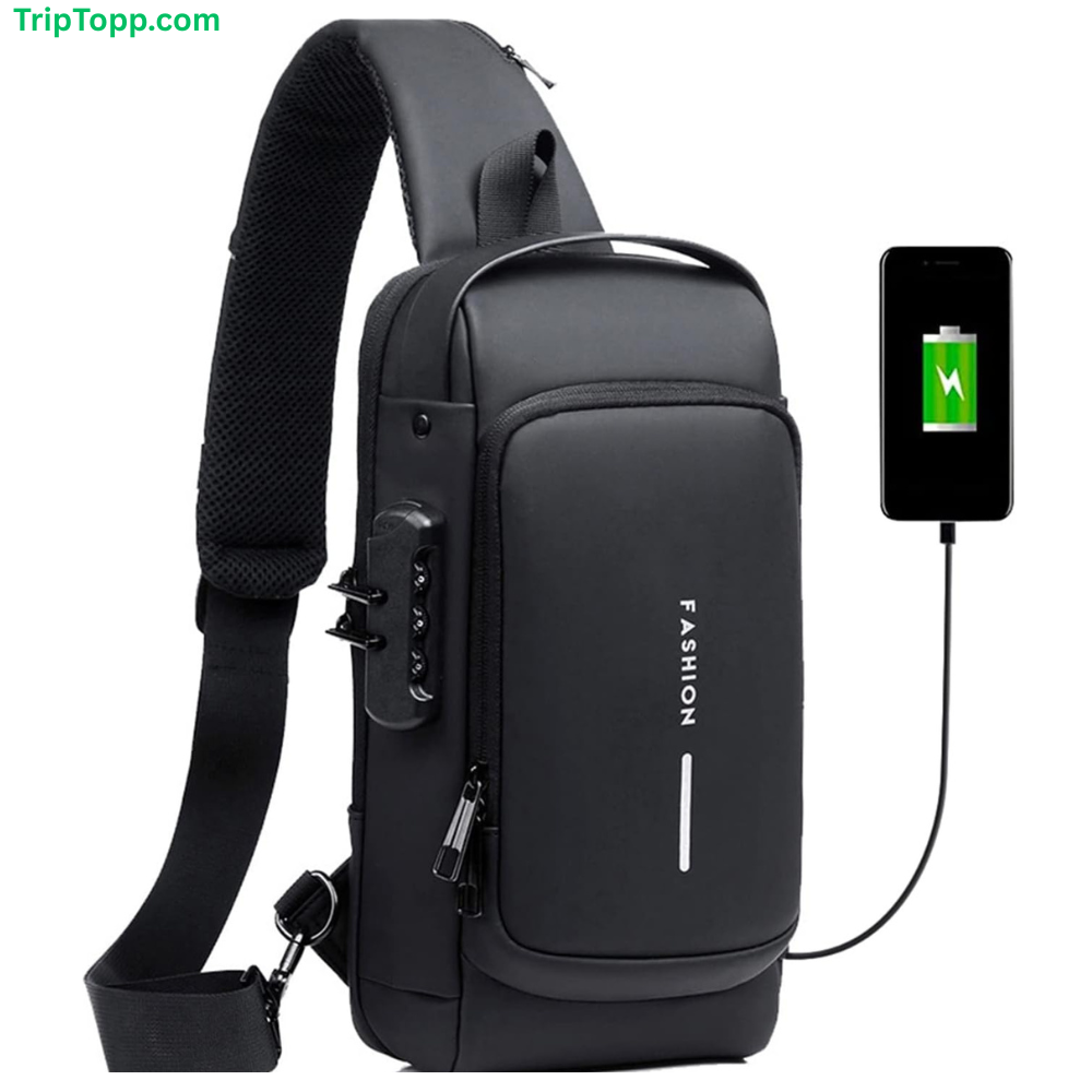 Anti Theft Cross Body Bag