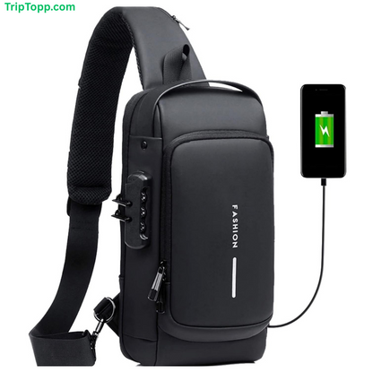 Anti Theft Cross Body Bag