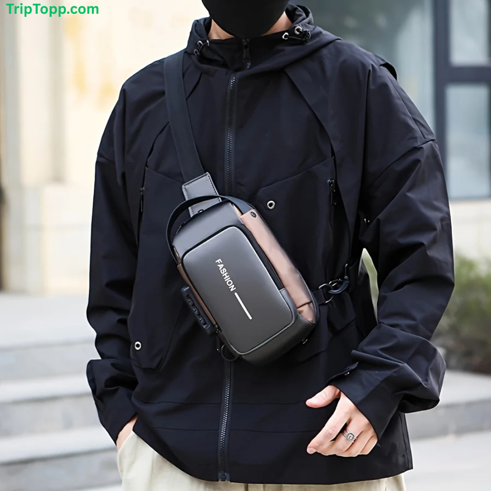 Anti Theft Cross Body Bag