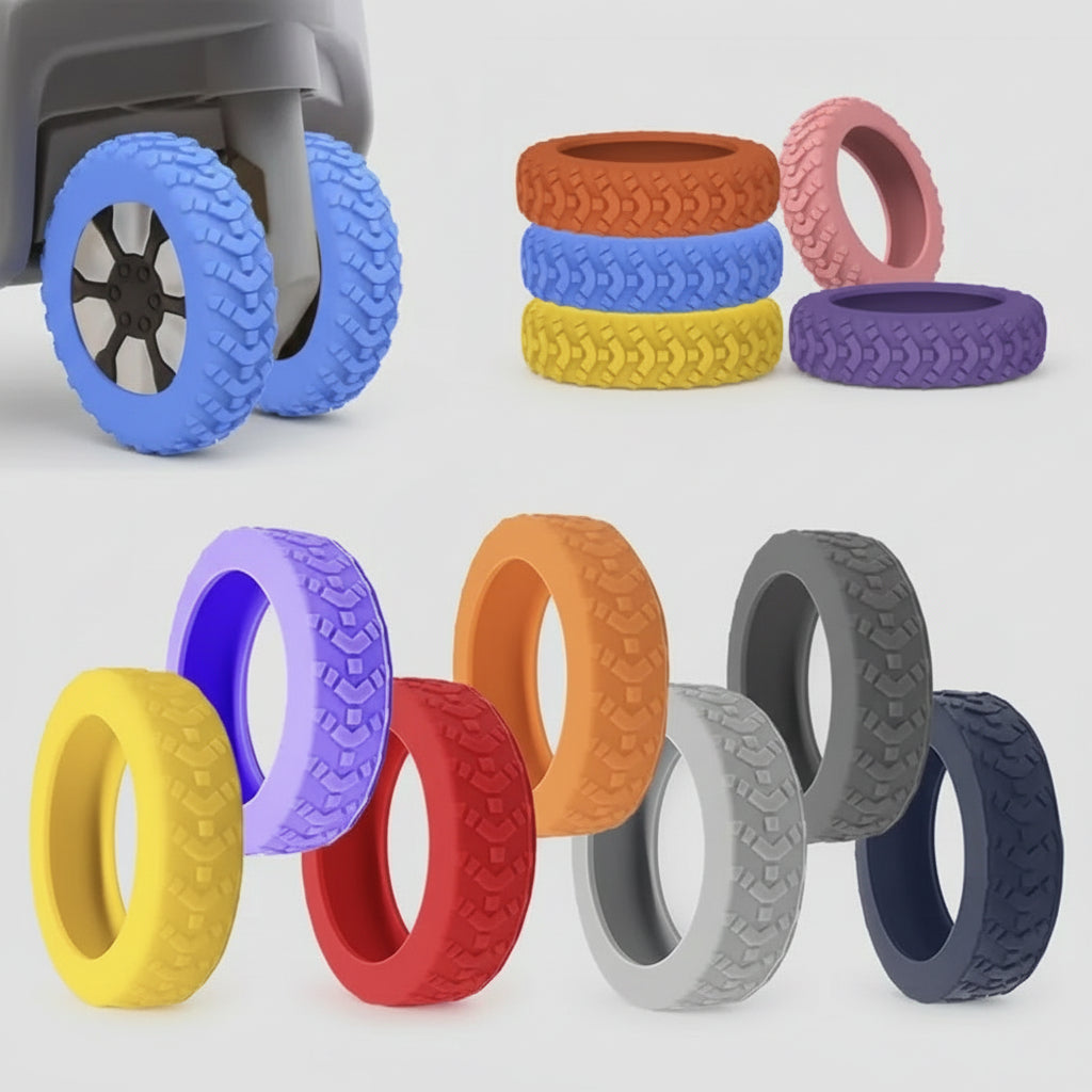 Luggage Wheel Protectors | 8 Pack