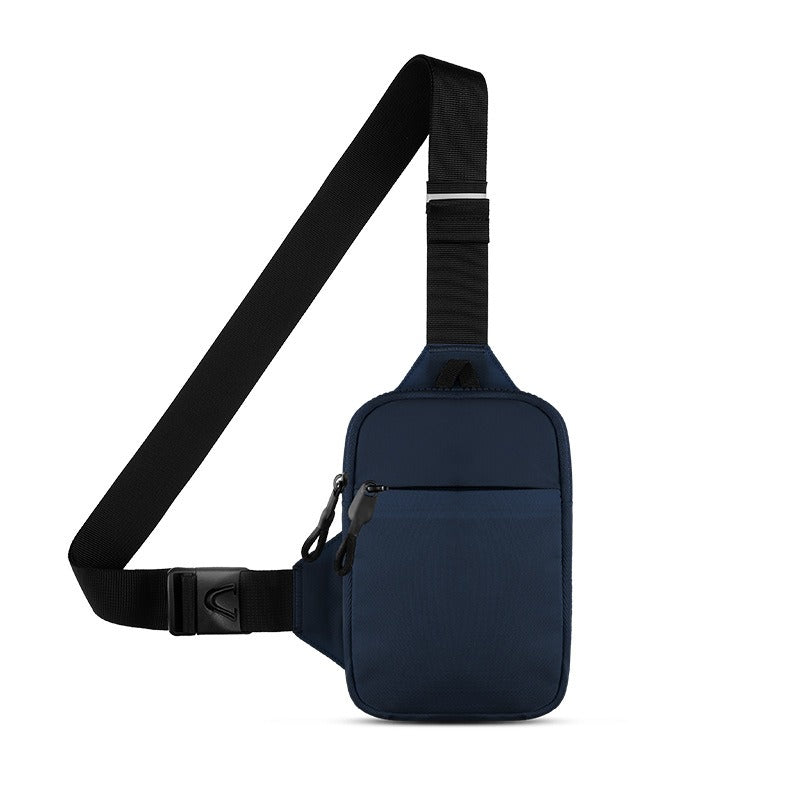 MoveLite Cross Sling laid flat showing size and dimensions for travel packing - travel security accessories