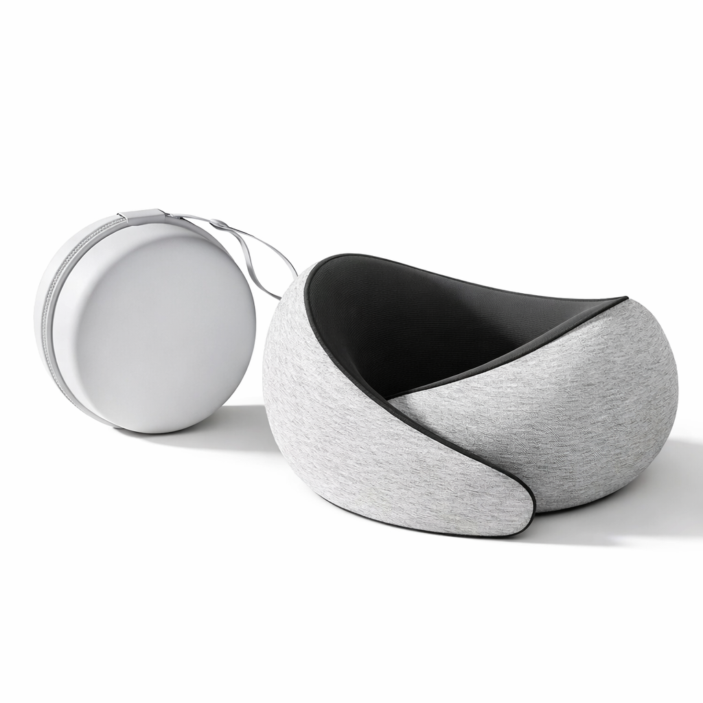 Modern gray and black chair - travel gear