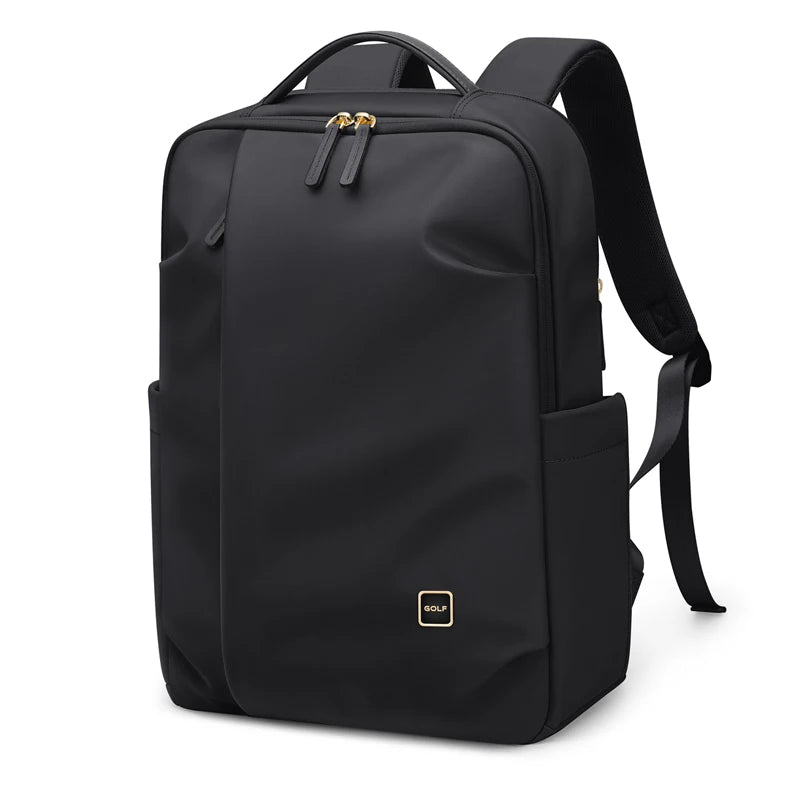 NovaWork laptop backpack padded shoulder straps close-up comfort travel detail