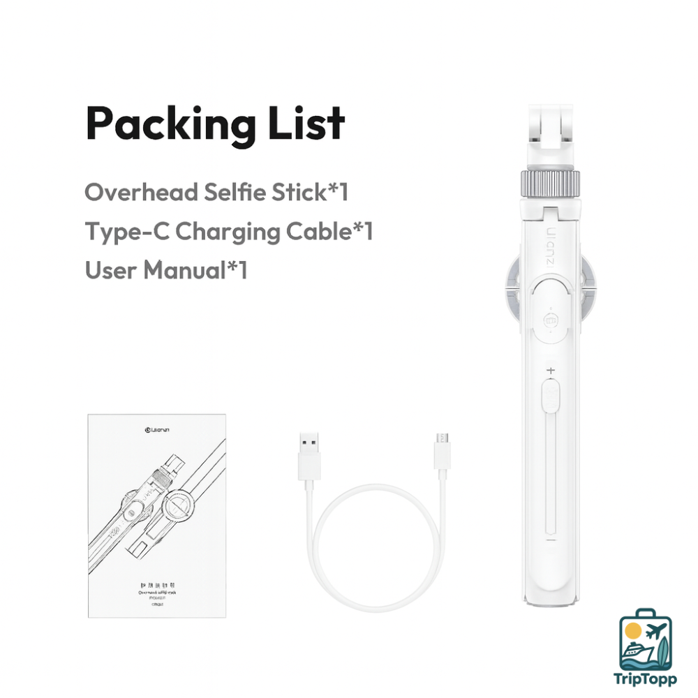 Product image page of Selfie Stick 1.44M with MagSafe Clamp