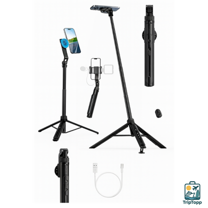 Selfie Stick 1.44M with MagSafe Clamp