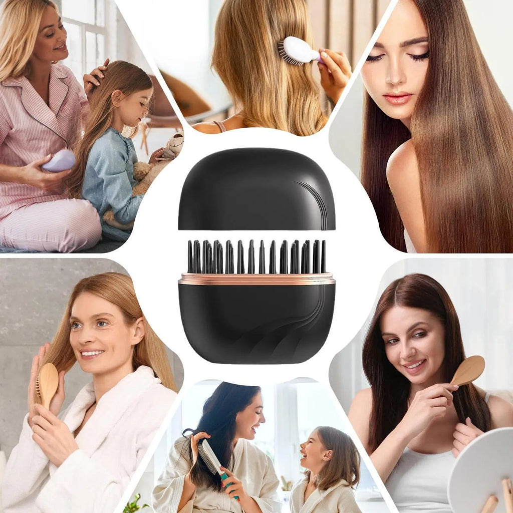 USB cordless travel straightener heating fast salon smooth hair anywhere