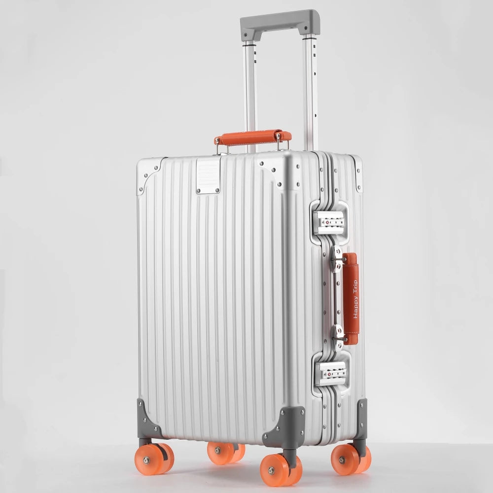 Colourful Spinner Suitcase with TSA Lock – view 17