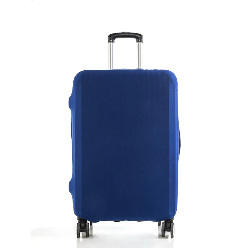 TravelShield™ Protective Suitcase Cover – open showing storage