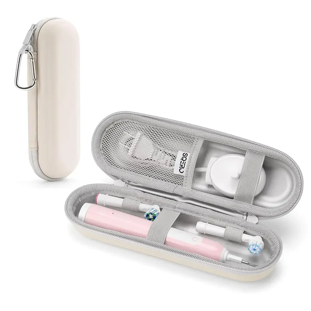 BrushSafe travel case breathable mesh detail view Oral-B Philips compatible