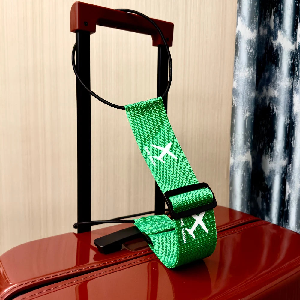 BagLink Travel Luggage Connector Strap packed in a carry-on bag, ready for the next trip - travel bag
