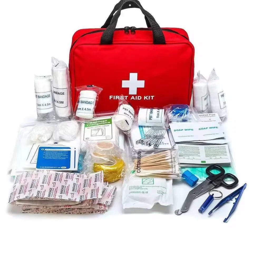 184-piece travel first aid kit portable medical bag outdoor emergency supplies Australia