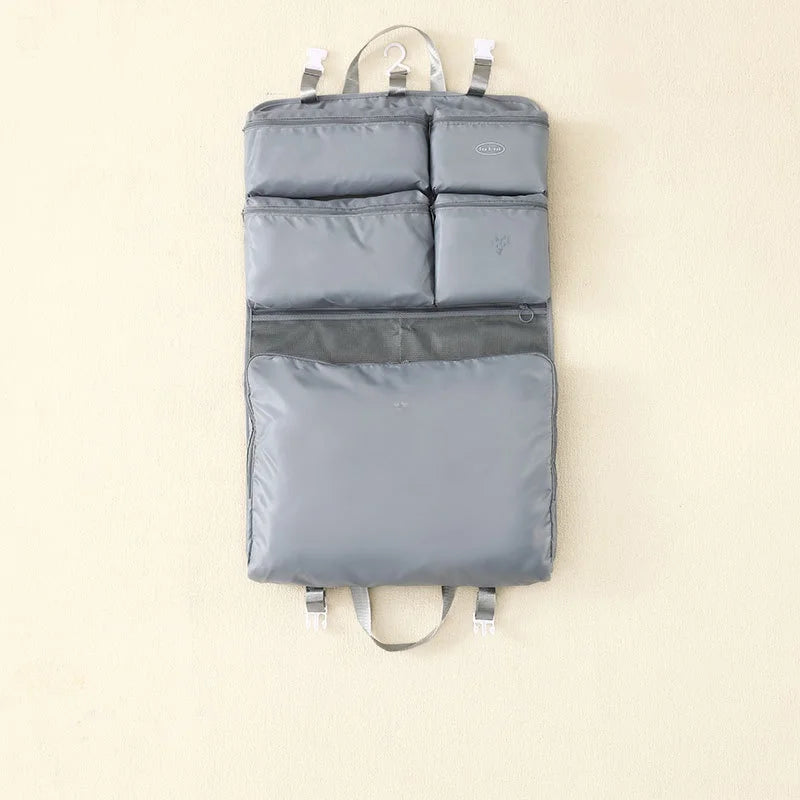 Portable Travel Luggage Clothing Organizer Bag Seven-In-One Underwear Socks Shirt Storage Bag for Business – size comparison