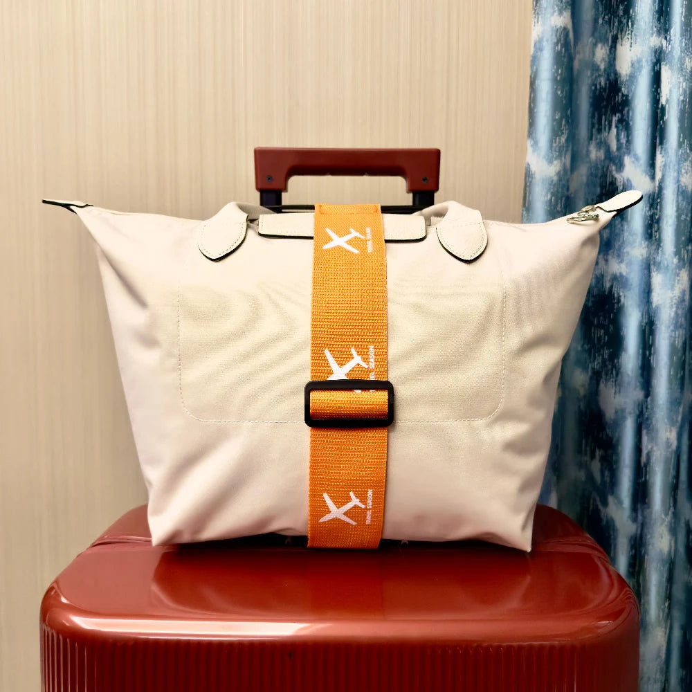 Front view of the BagLink Travel Luggage Connector Strap - travel gear, perfect for Australian travellers