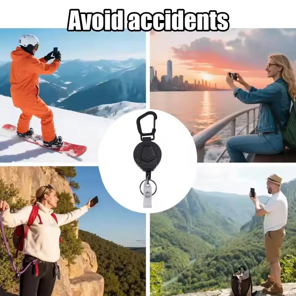 Trip Topp anti-drop phone strap hiking outdoor travel waterproof resistant steel