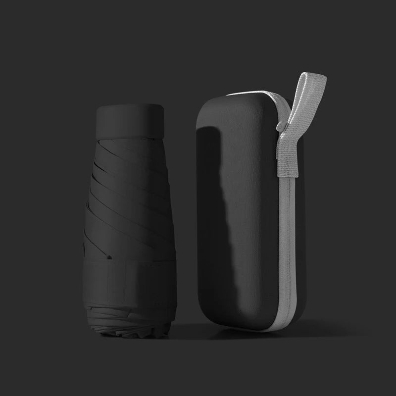 Mini Pocket Umbrella – 5-Fold UV & Rain Protection