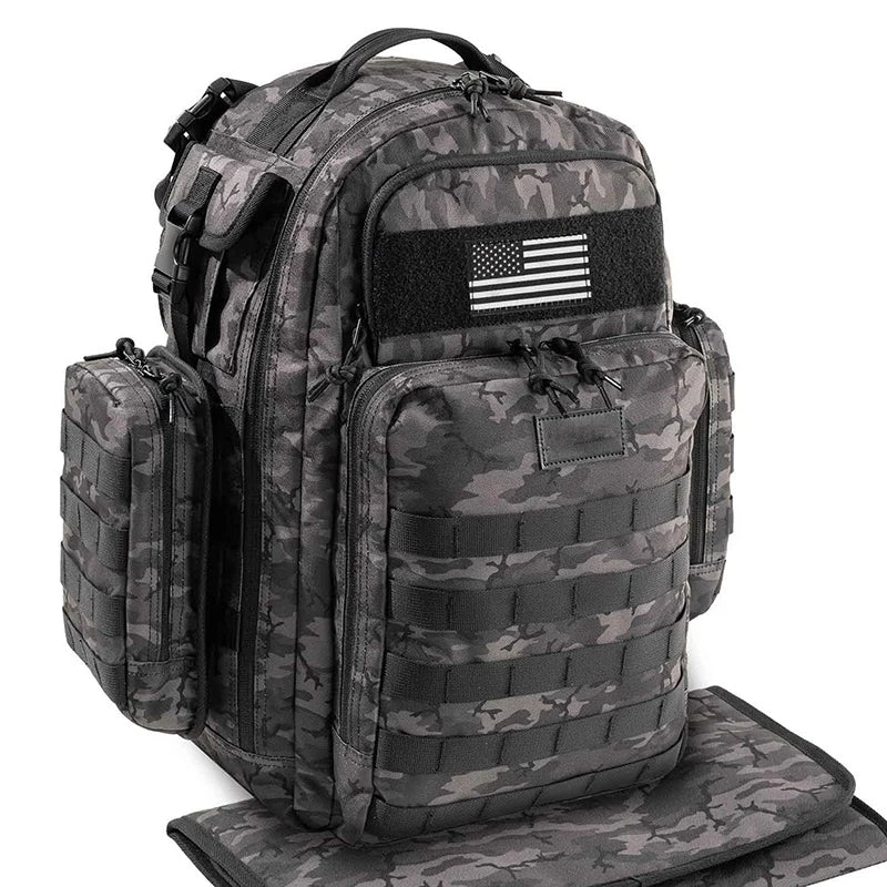 Product image page of Dad Tactical Backpack Diaper