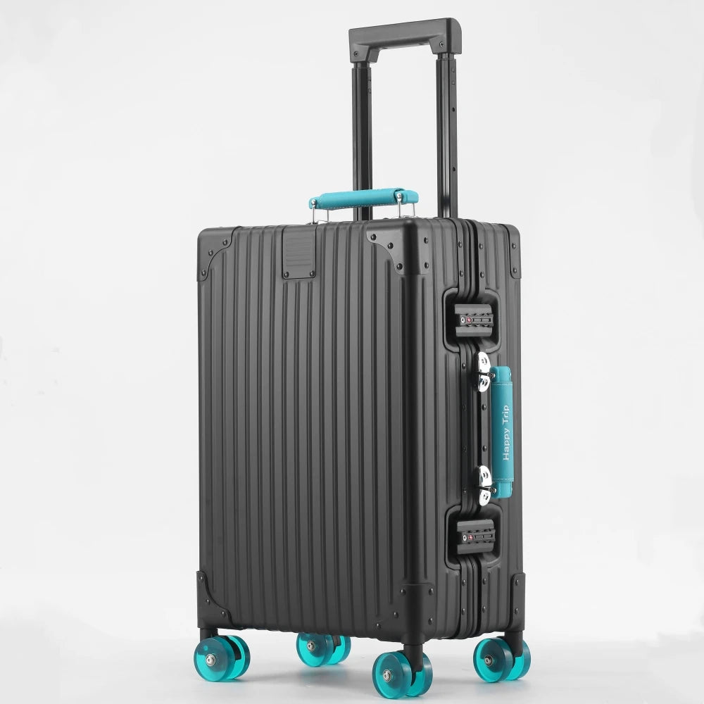 Colourful Spinner Suitcase with TSA Lock – view 19