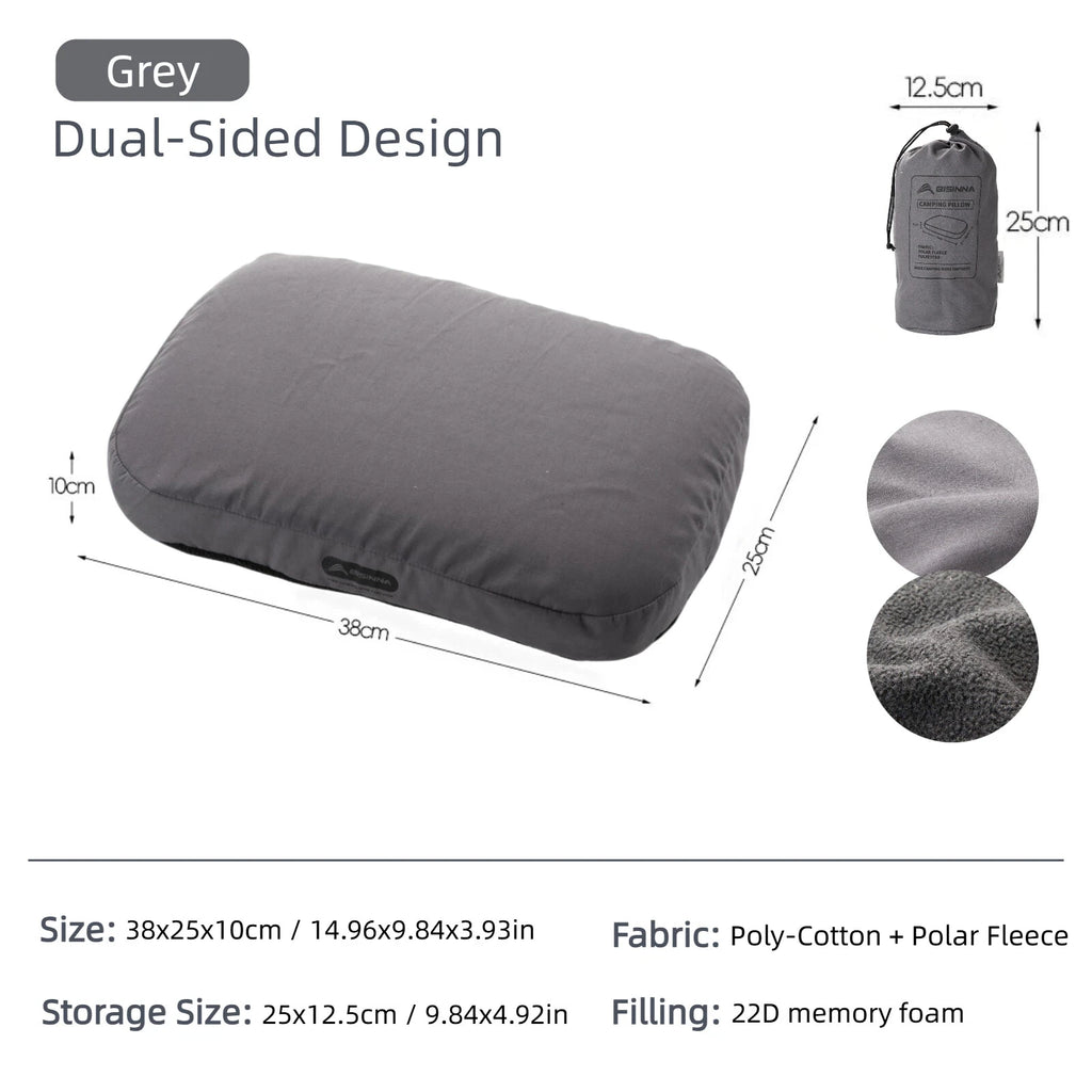 Trip Topp memory foam travel pillow portable pillow with removable cover Australia