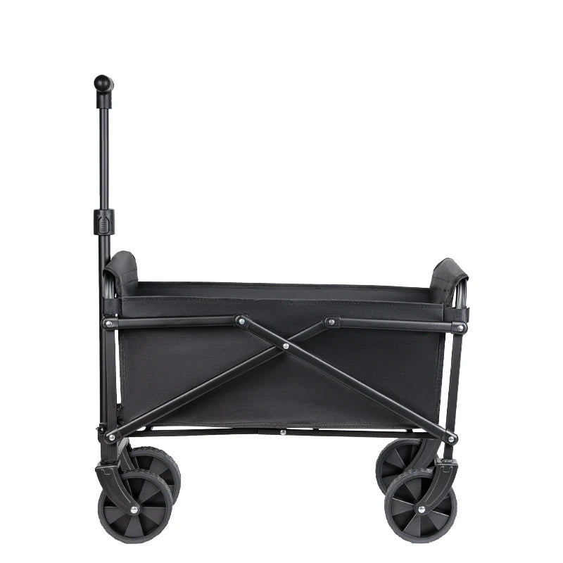 Foldable utility cart beach camping picnic rust-resistant steel frame travel