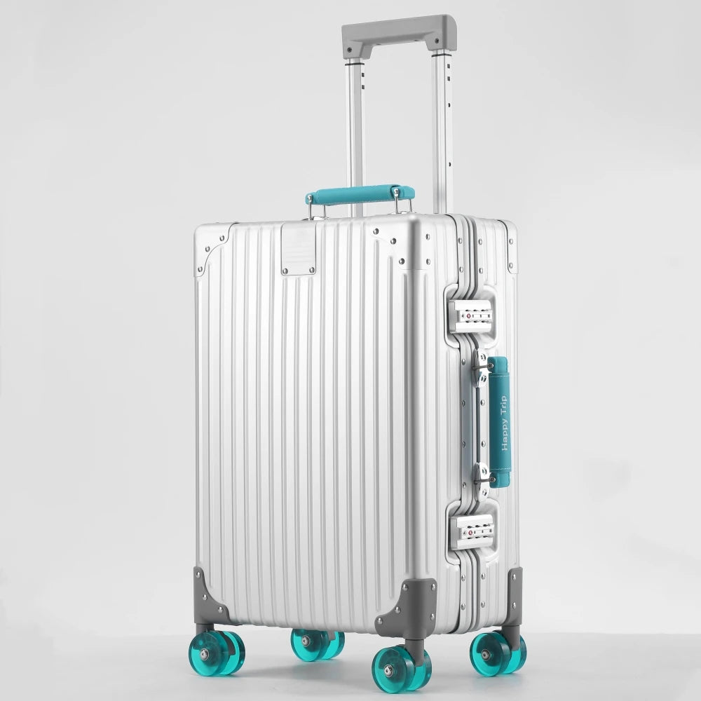 Colourful Spinner Suitcase with TSA Lock – view 18