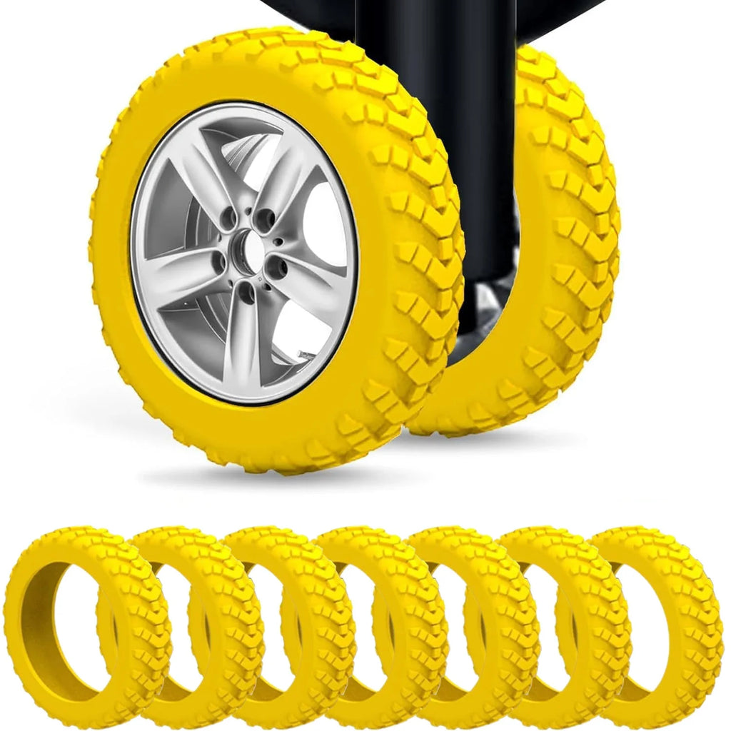 Luggage Wheel Protectors | 8 Pack