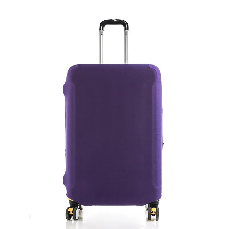 TravelShield™ Protective Suitcase Cover – zipper and hardware detail