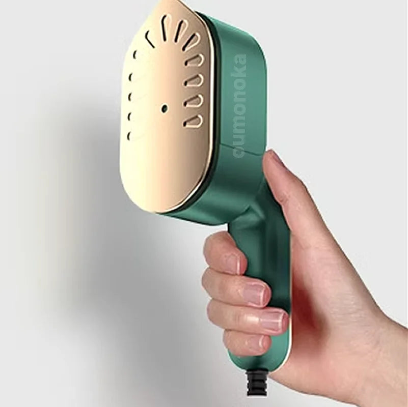 Wrinkle-free travel steamer vertical function works on silk linen suits dresses