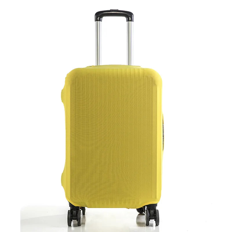 TravelShield™ Protective Suitcase Cover – front pocket detail