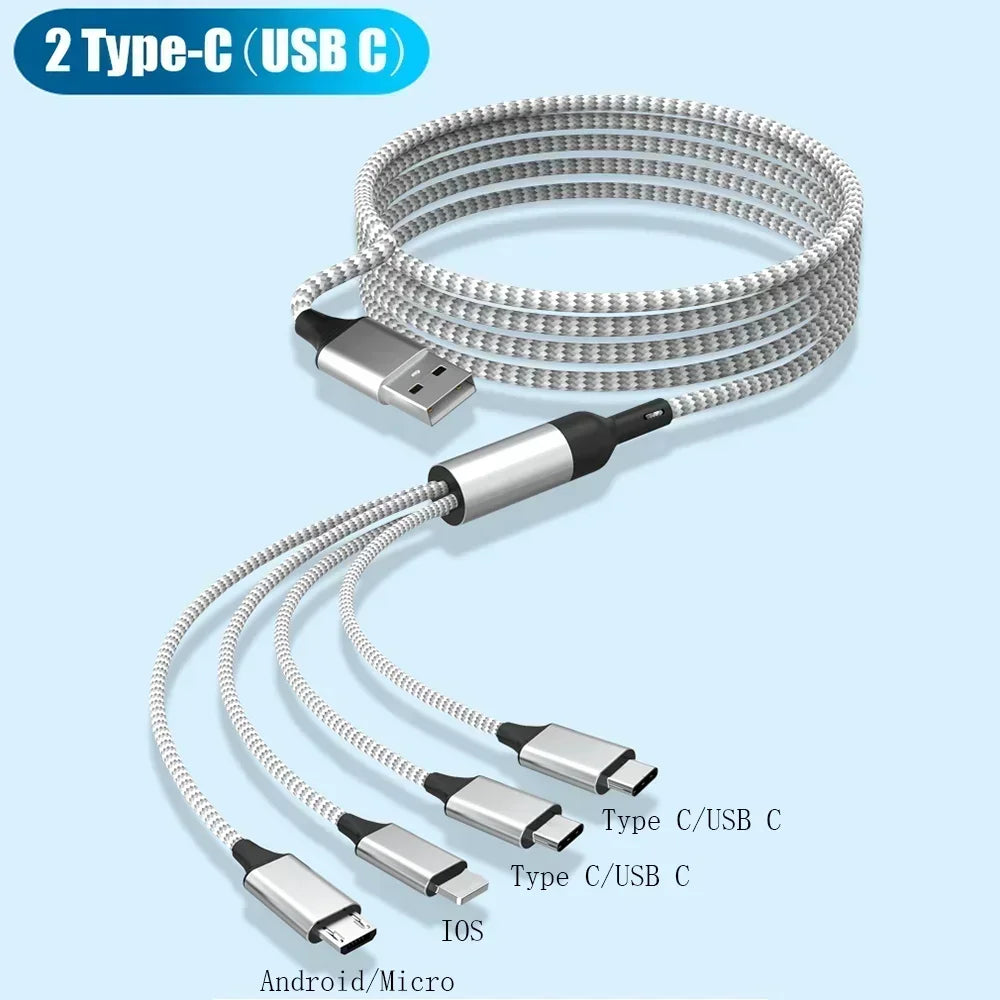 Charger Cable 4 In 1 Fast Charge