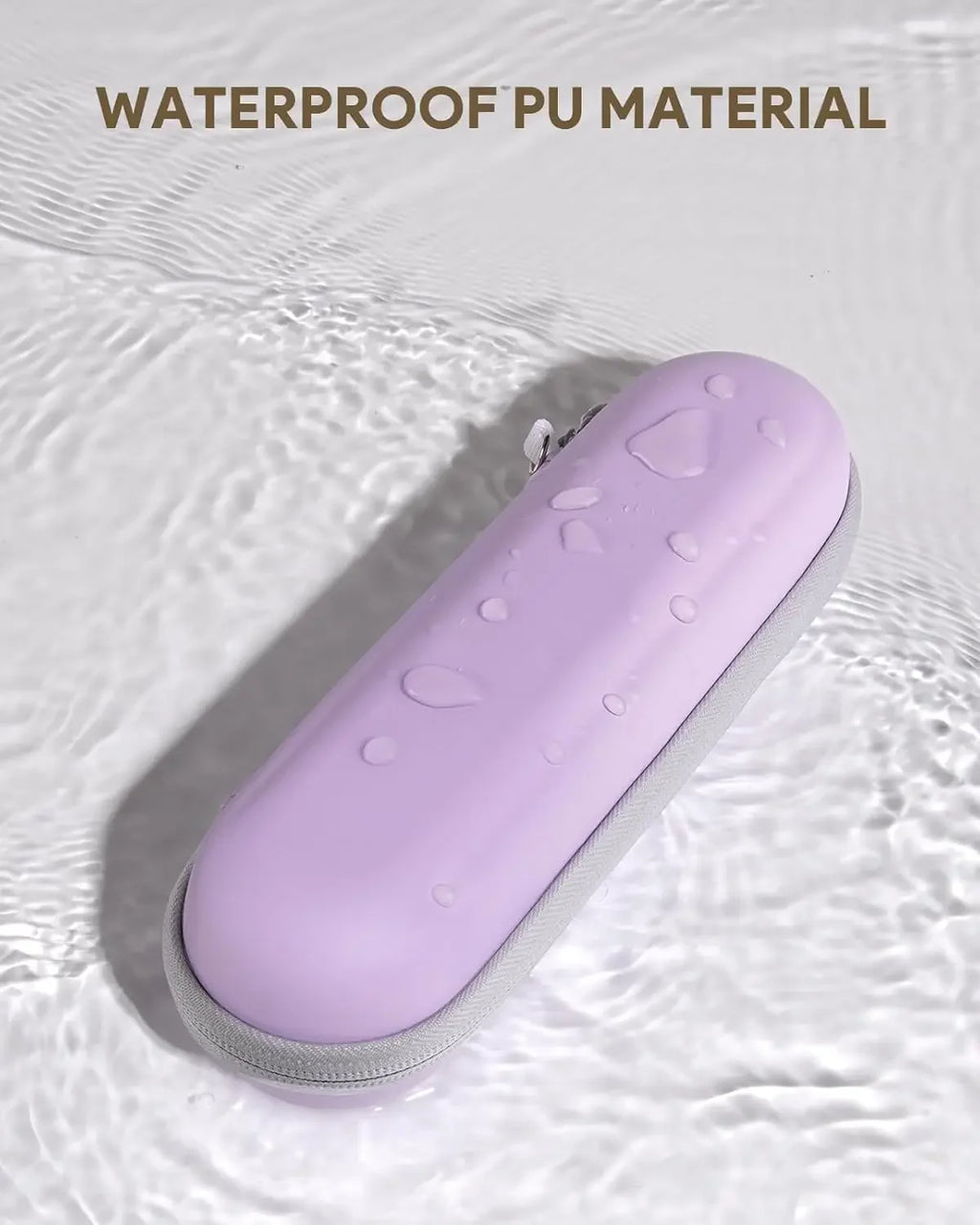 BrushSafe toothbrush organiser packed inside toiletry bag travel hygiene Australia