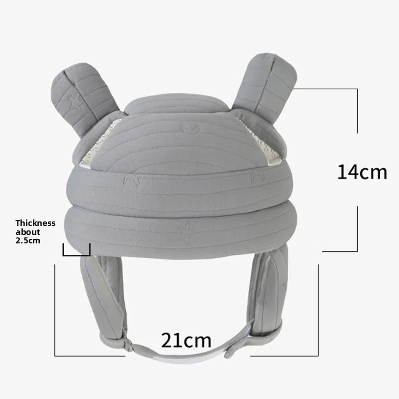 Baby head safety cushion hat lightweight non-restrictive family travel accessory