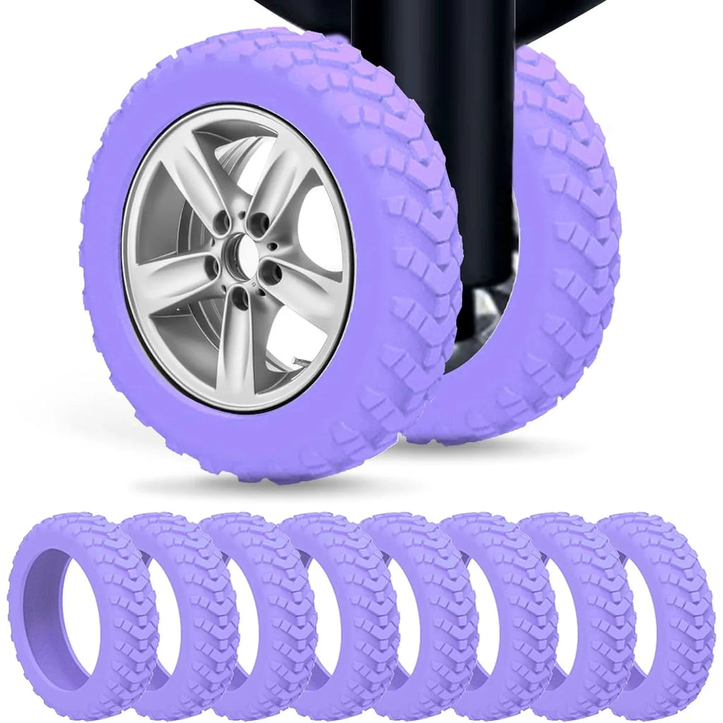 Luggage Wheel Protectors | 8 Pack