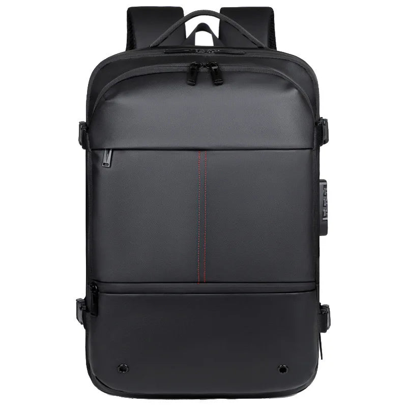 Product image page of Travel Vacuum Backpack Expanded Space saving travel backpack compressing clothes for carry-on trips 