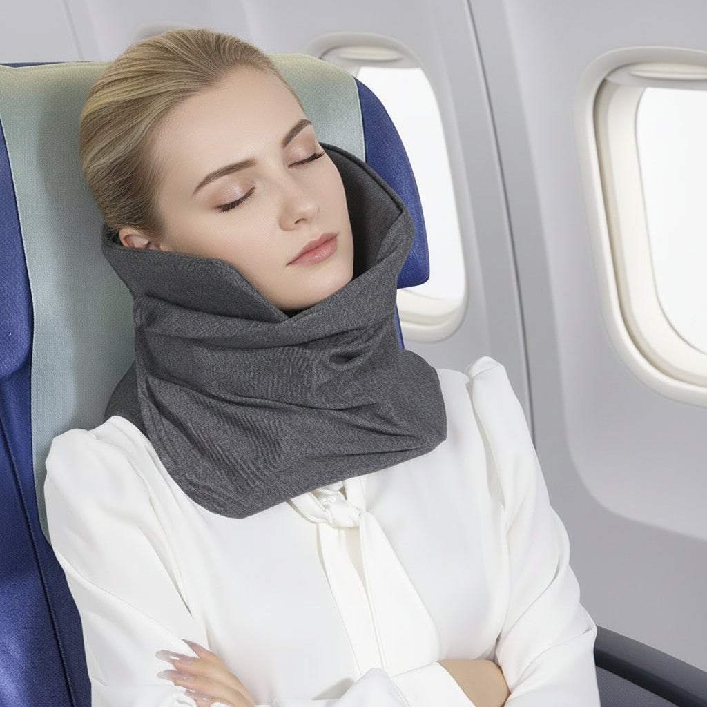 TiltRest Air Lightweight Travel Pillow, a lightweight addition to any carry-on travel kit - travel bag