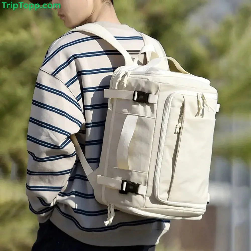 Product image page of Smart Expandable Carry-On Backpack