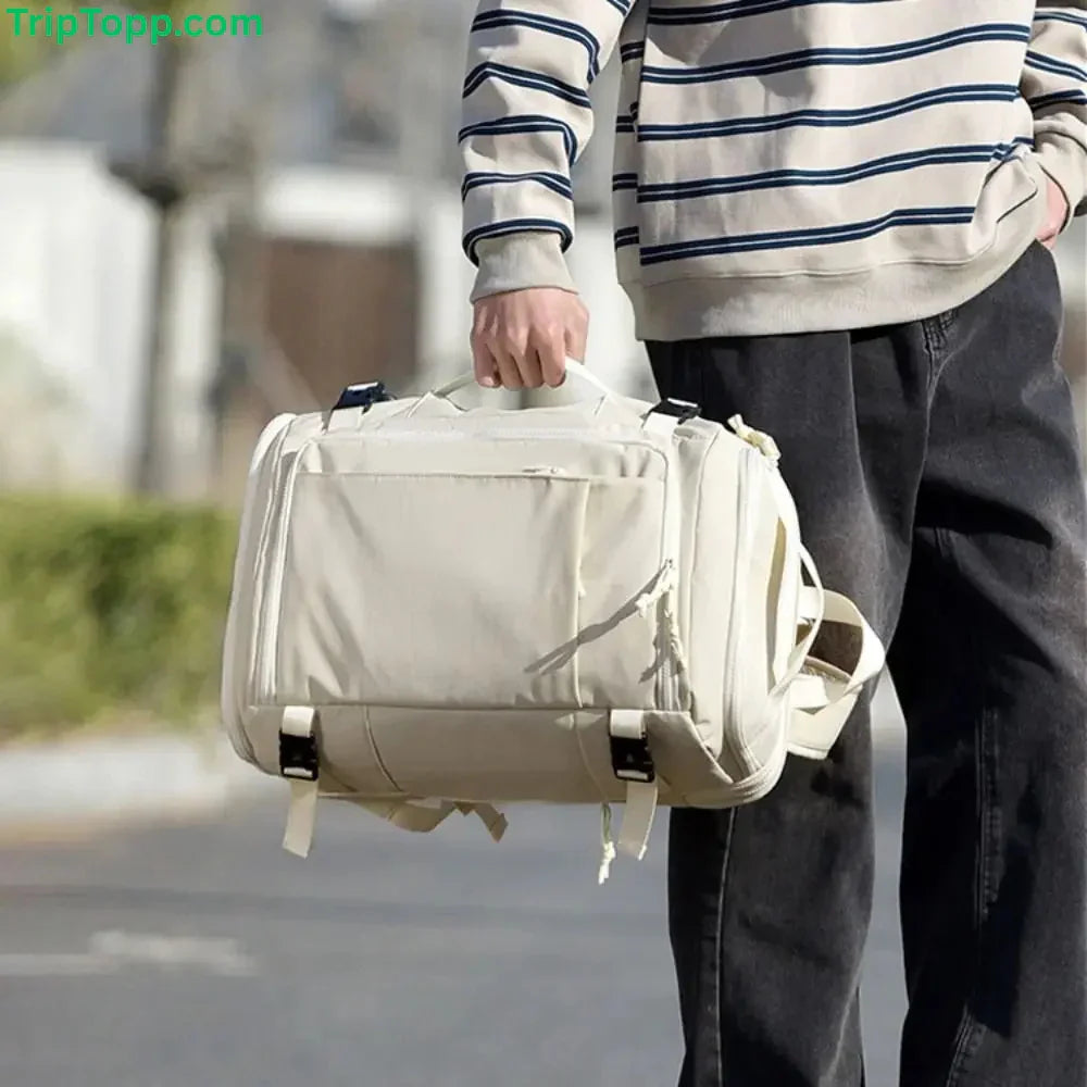 Product image page of Smart Expandable Carry-On Backpack