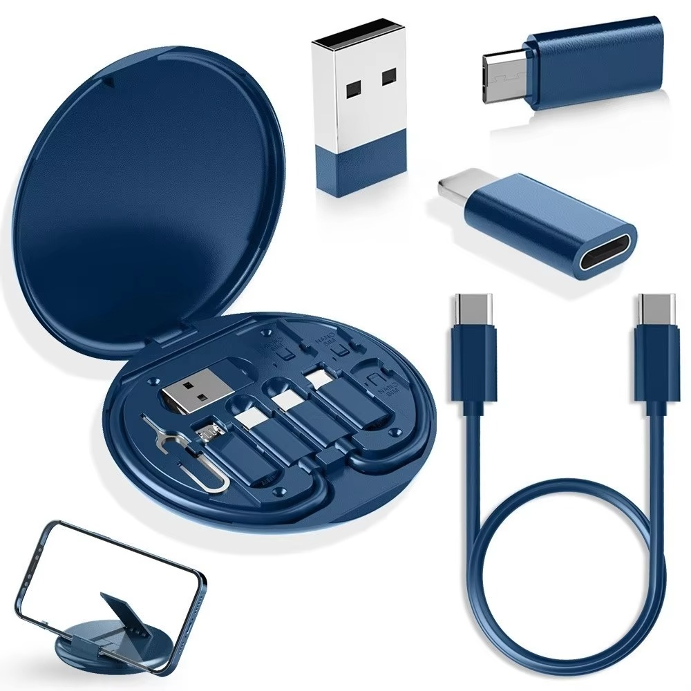 TravelCharge Kit shown in use during travel, demonstrating its everyday convenience - travel gadgets