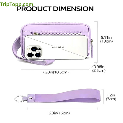 RFID Wallet Wristlet