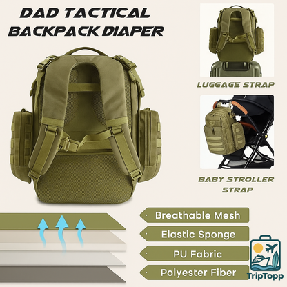 Dad Tactical Backpack Diaper