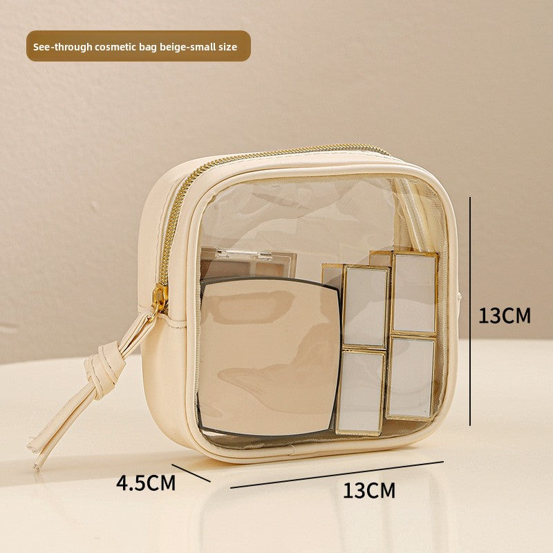 PVC Toiletry Bag – size comparison