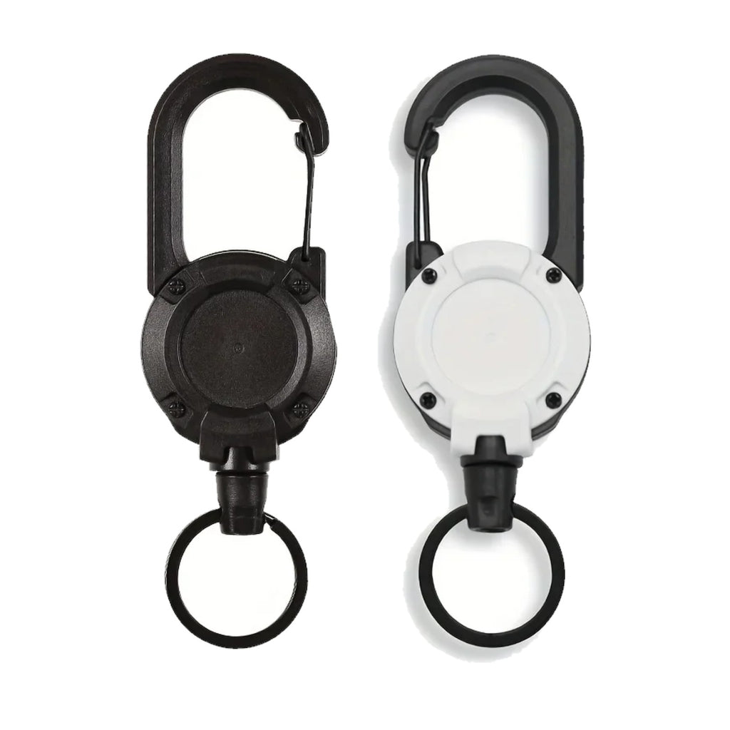 Carabiner Wallet Kit: ReelKey retractable keychain