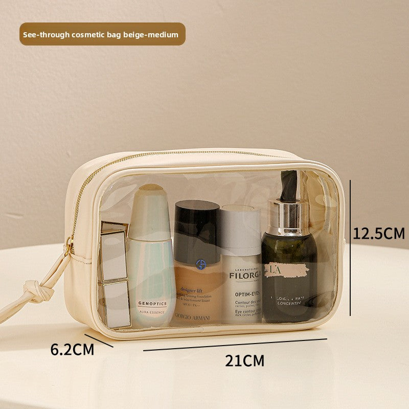 PVC Toiletry Bag – back view