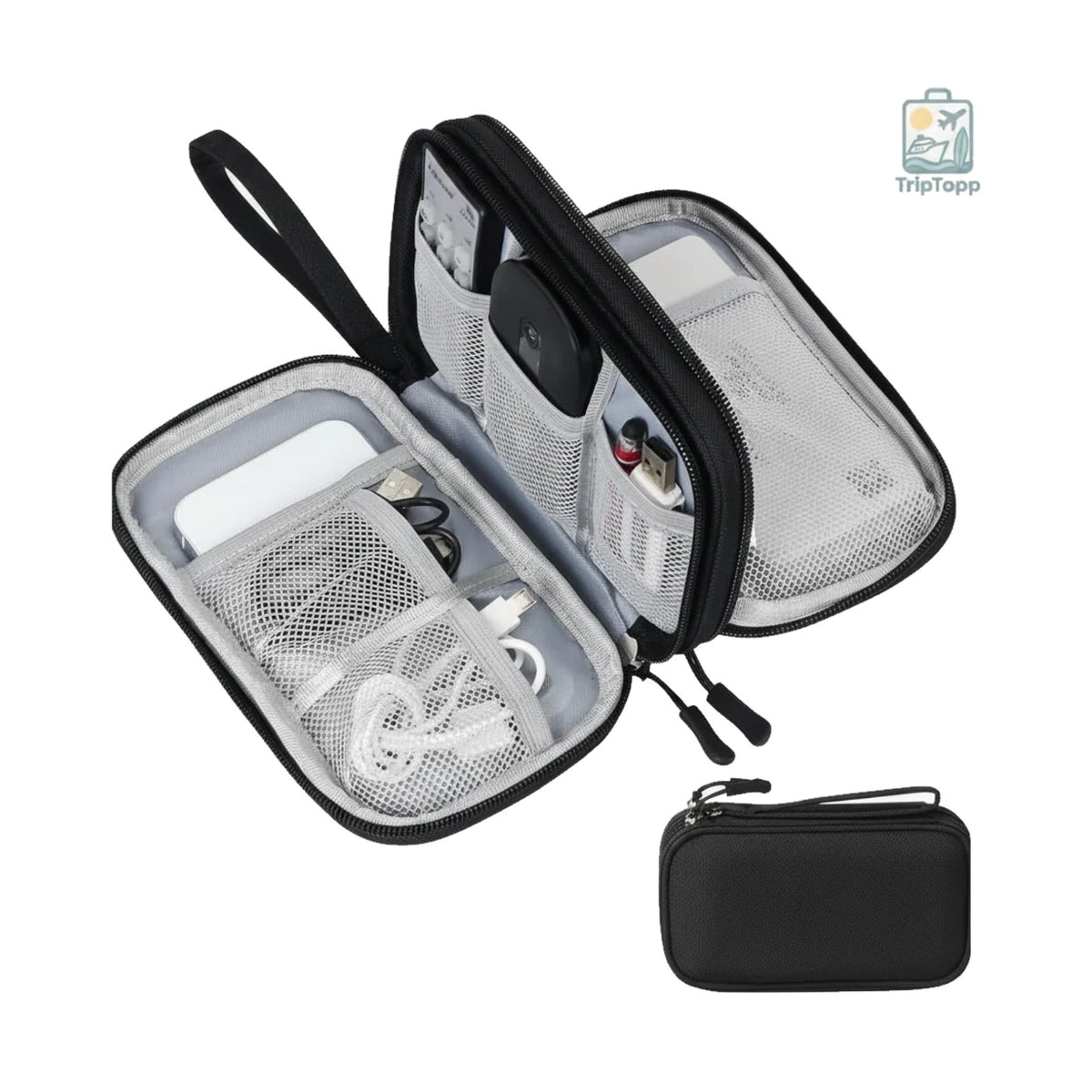 Charge Anywhere Kit: WireWay cable organiser pouch